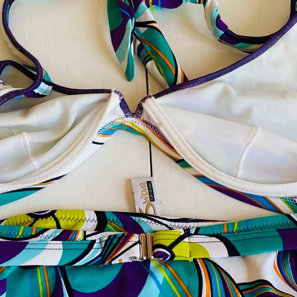 Unique Italian Made Swan-Brand Daisy Boho Bikini - Picture 12 of 13